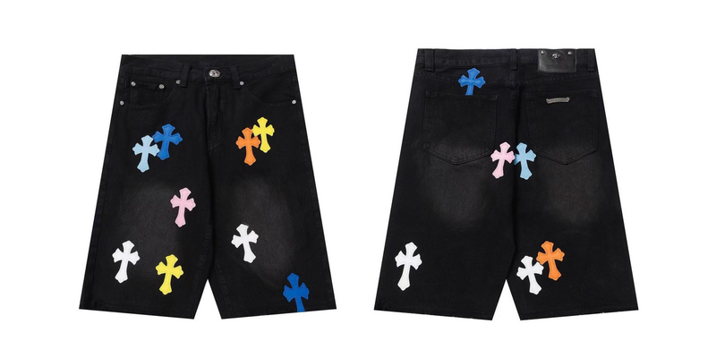 Chrome Hearts Short Jeans-003