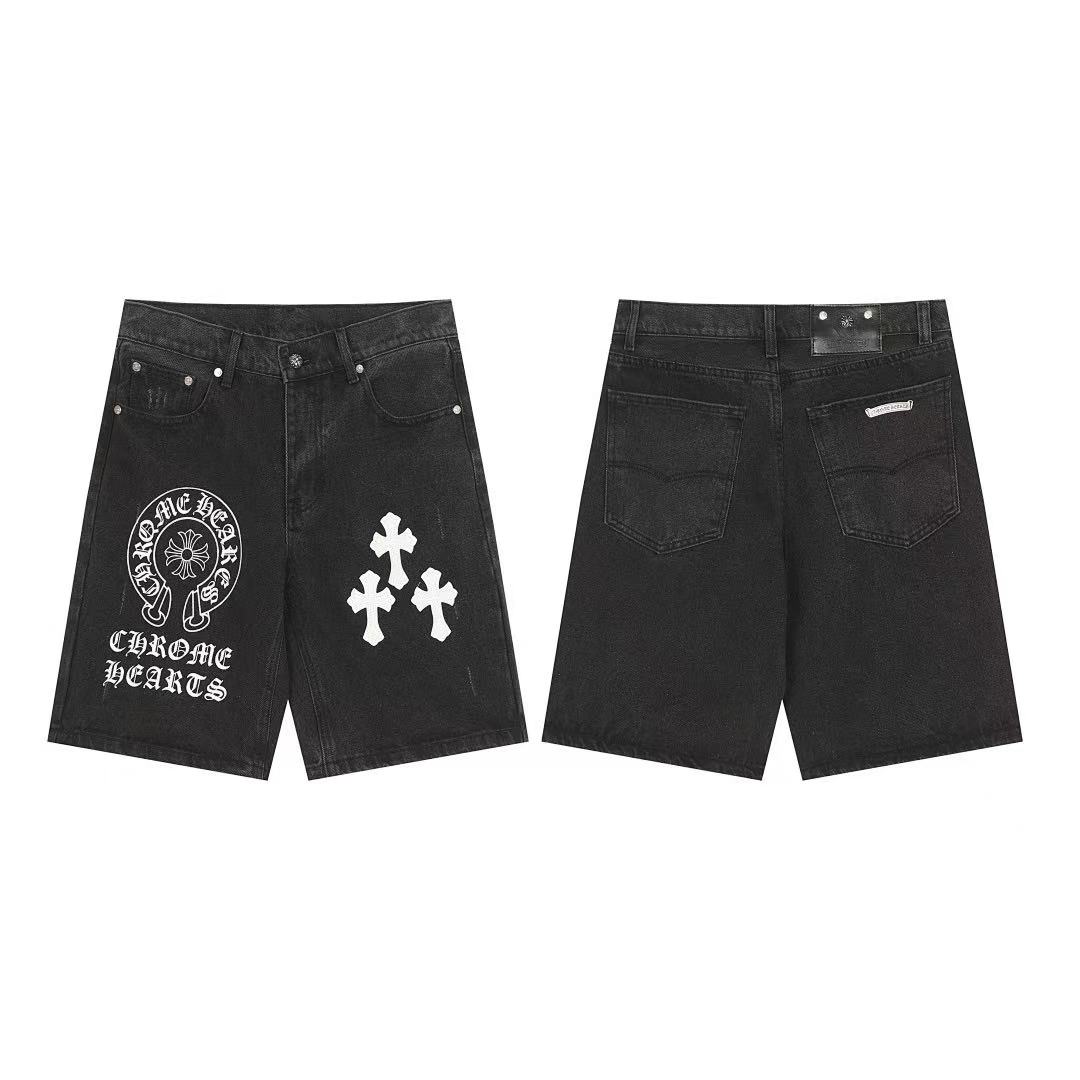 Chrome Hearts Short Jeans-006