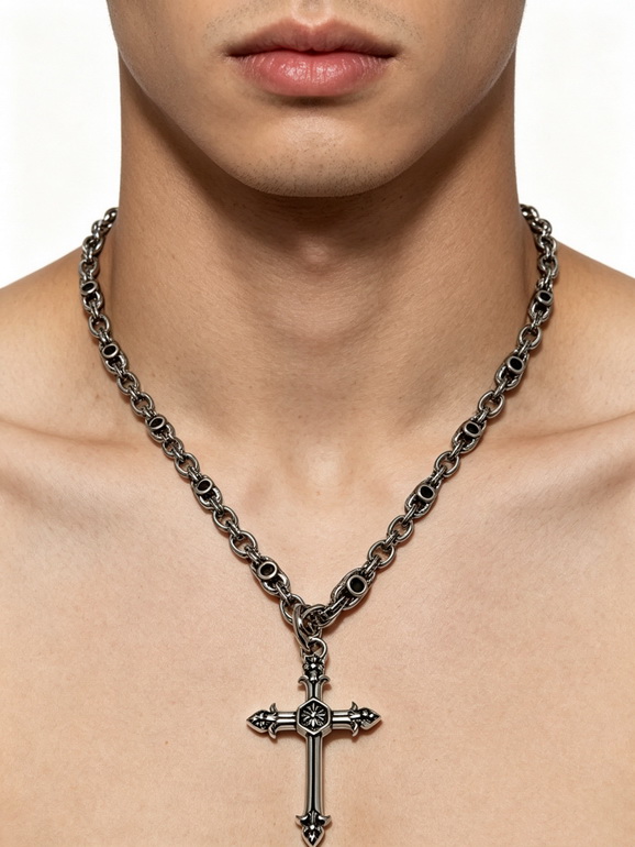 Chrome Hearts Necklace-016