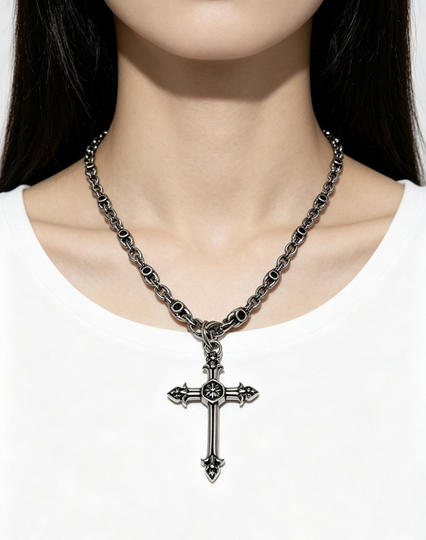 Chrome Hearts Necklace-016