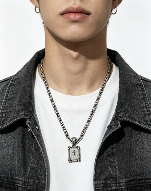 Chrome Hearts Necklace-019