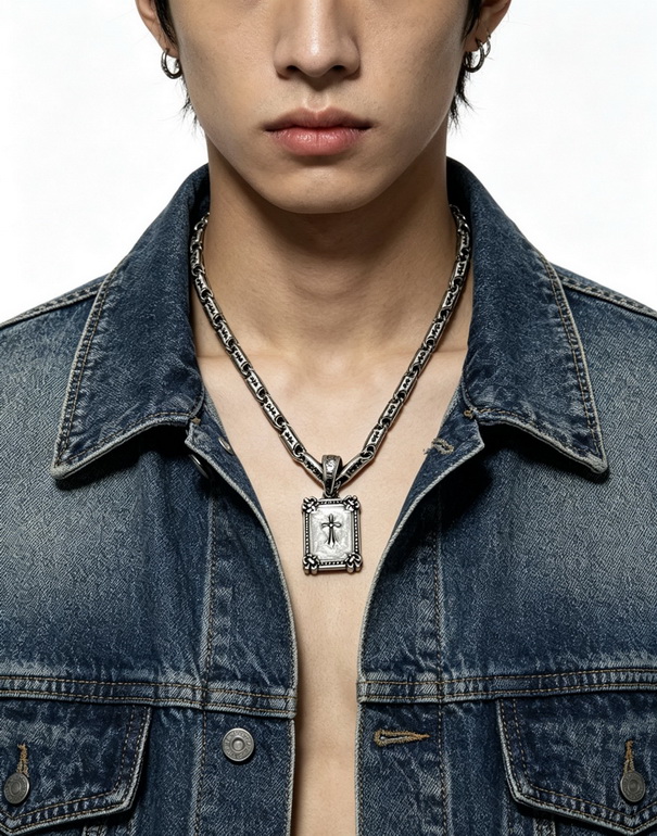 Chrome Hearts Necklace-019
