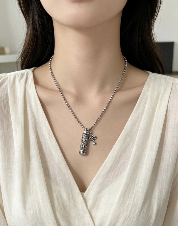 Chrome Hearts Necklace-020