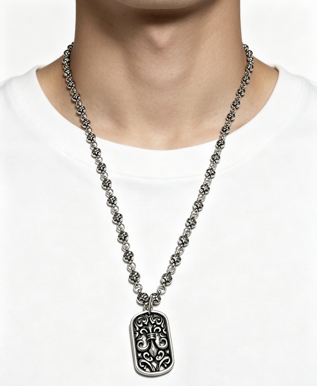 Chrome Hearts Necklace-022