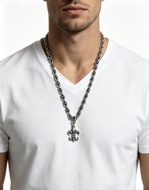 Chrome Hearts Necklace-023
