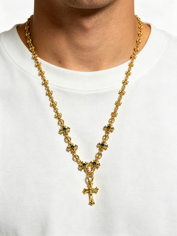 Chrome Hearts Necklace-043