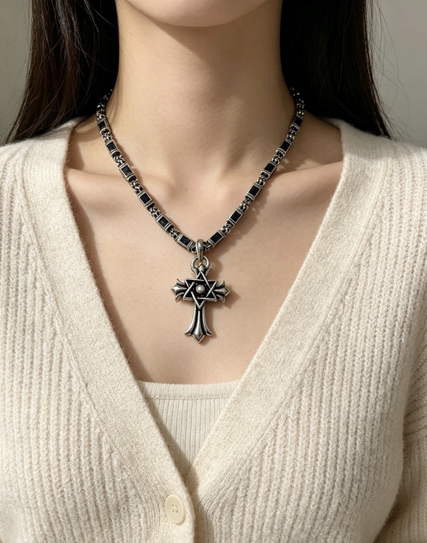 Chrome Hearts Necklace-045