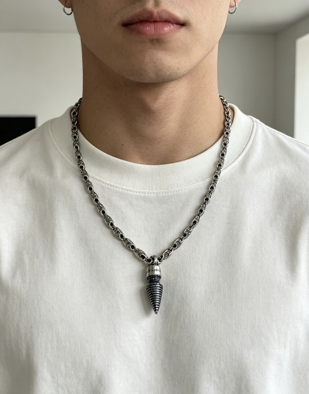 Chrome Hearts Necklace-046