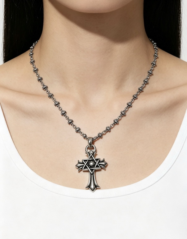 Chrome Hearts Necklace-048