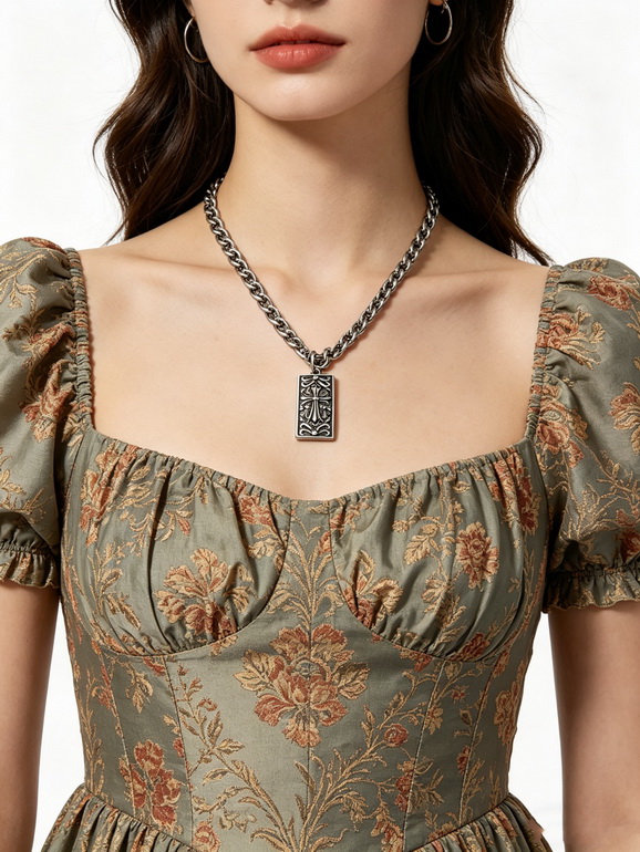 Chrome Hearts Necklace-062