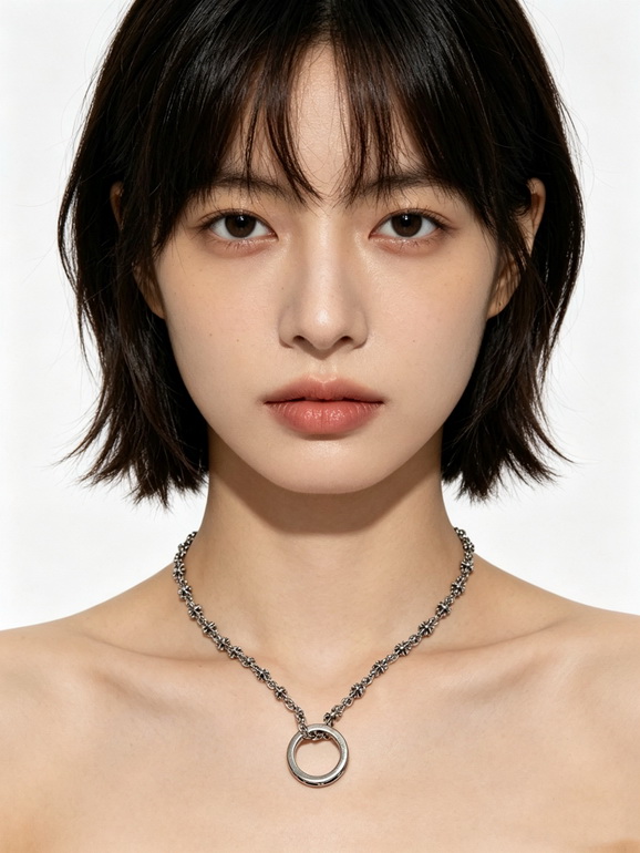 Chrome Hearts Necklace-065