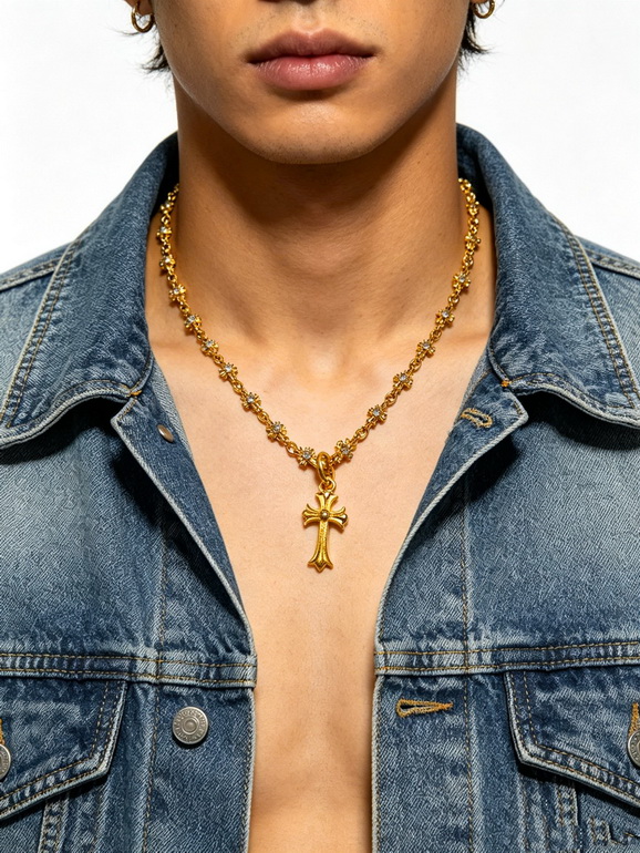 Chrome Hearts Necklace-067