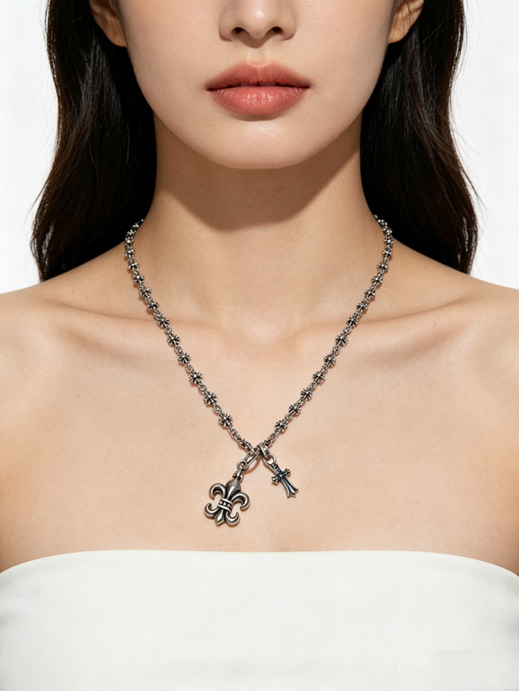 Chrome Hearts Necklace-070