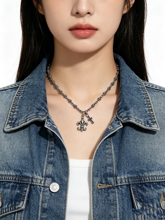 Chrome Hearts Necklace-070