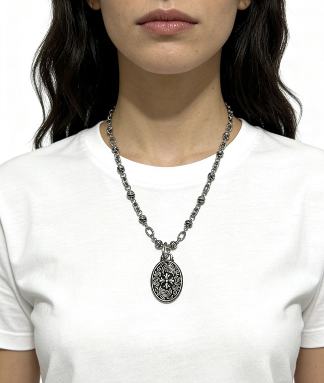 Chrome Hearts Necklace-071