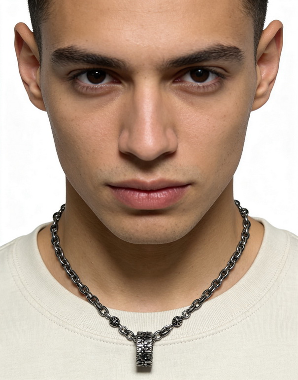 Chrome Hearts Necklace-074