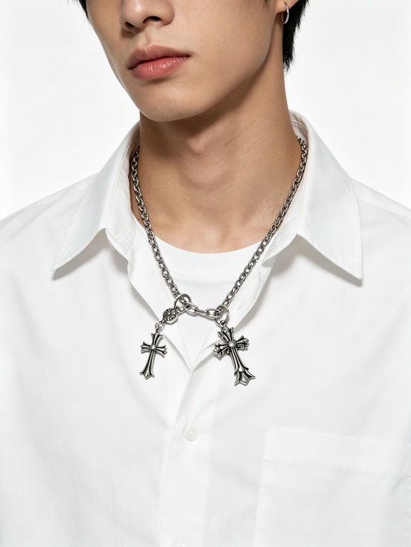 Chrome Hearts Necklace-075