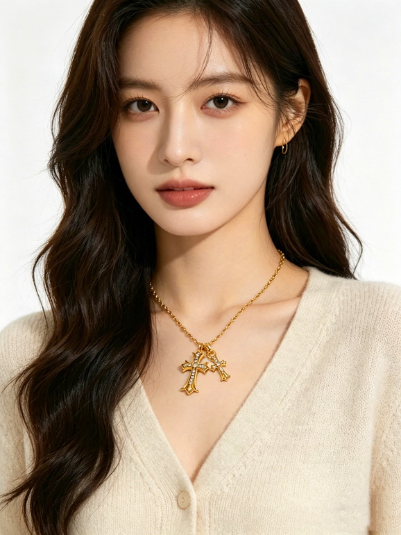 Chrome Hearts Necklace-080