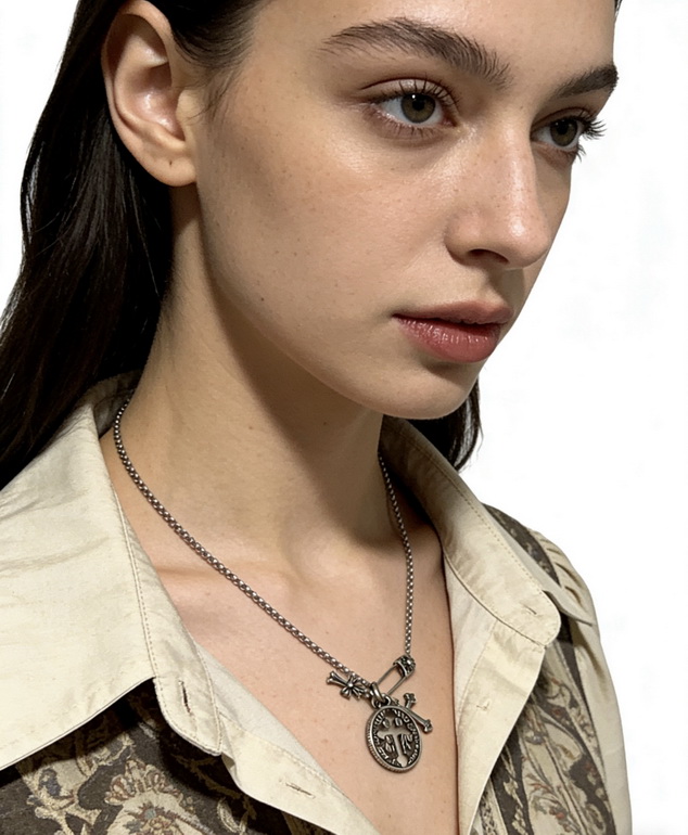 Chrome Hearts Necklace-091
