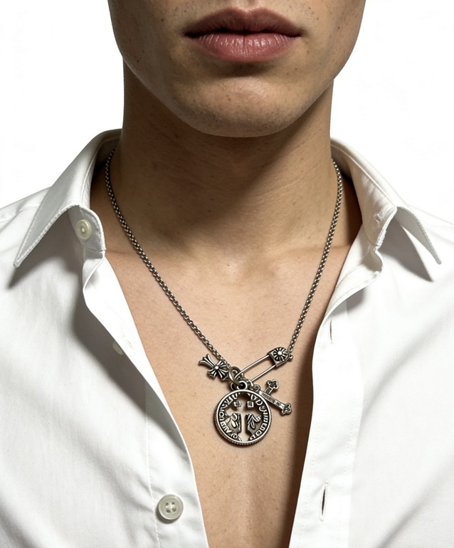 Chrome Hearts Necklace-091